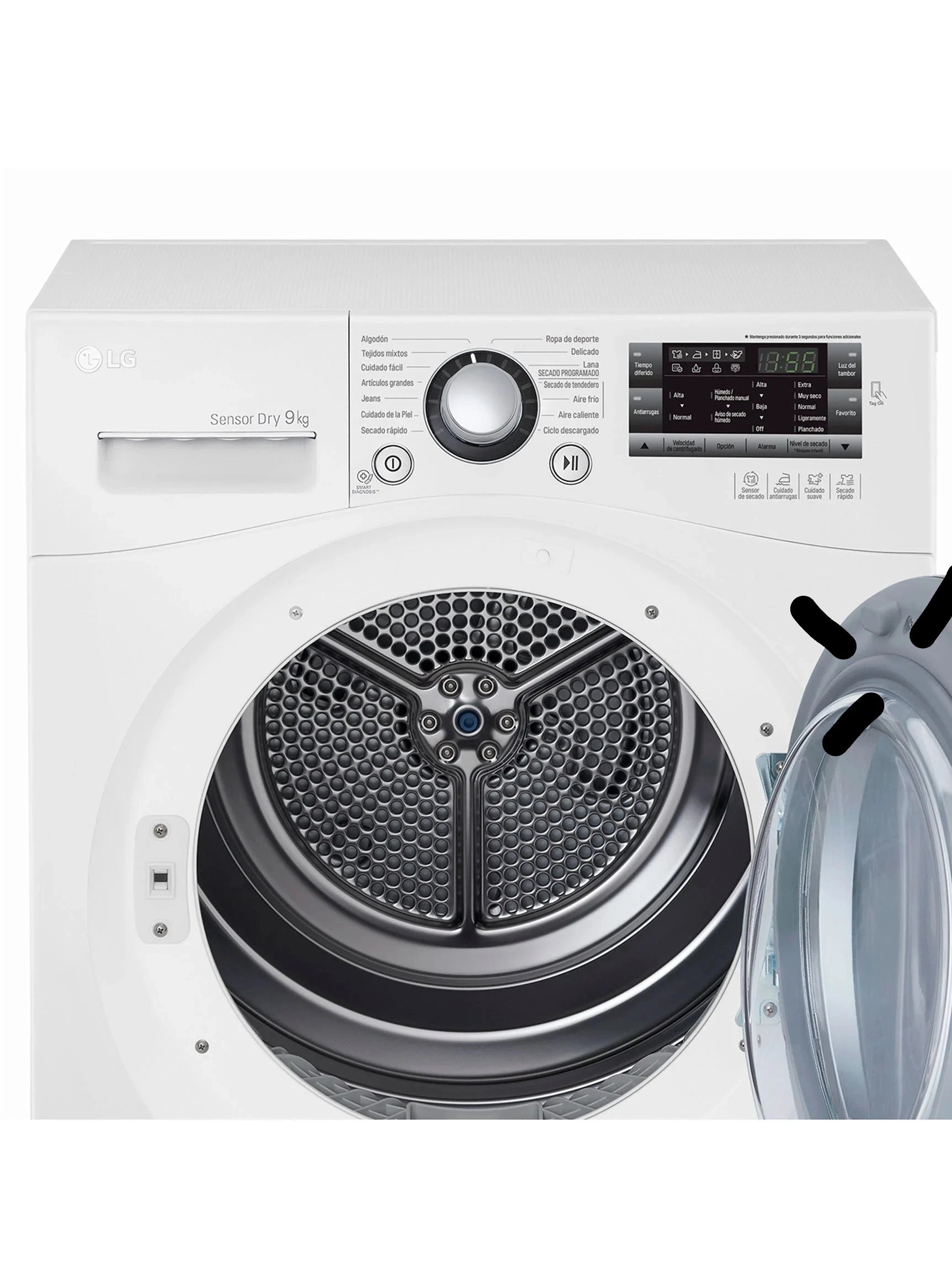 Burlete de puerta para Secadora LG original