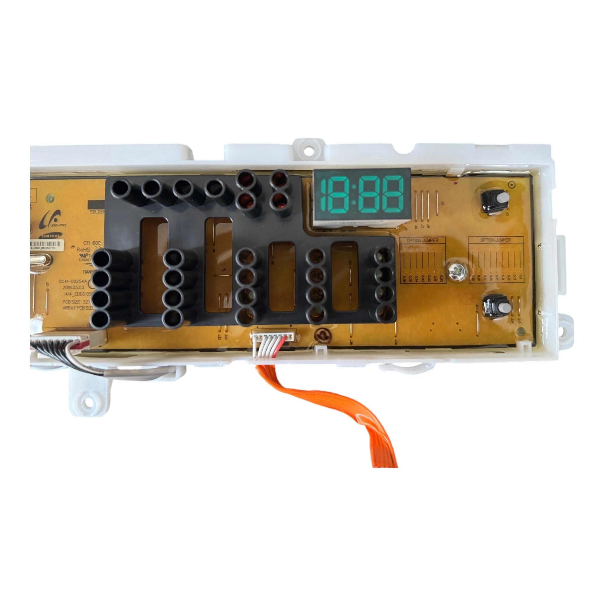 Panel de control lavadora frontal Samsung
