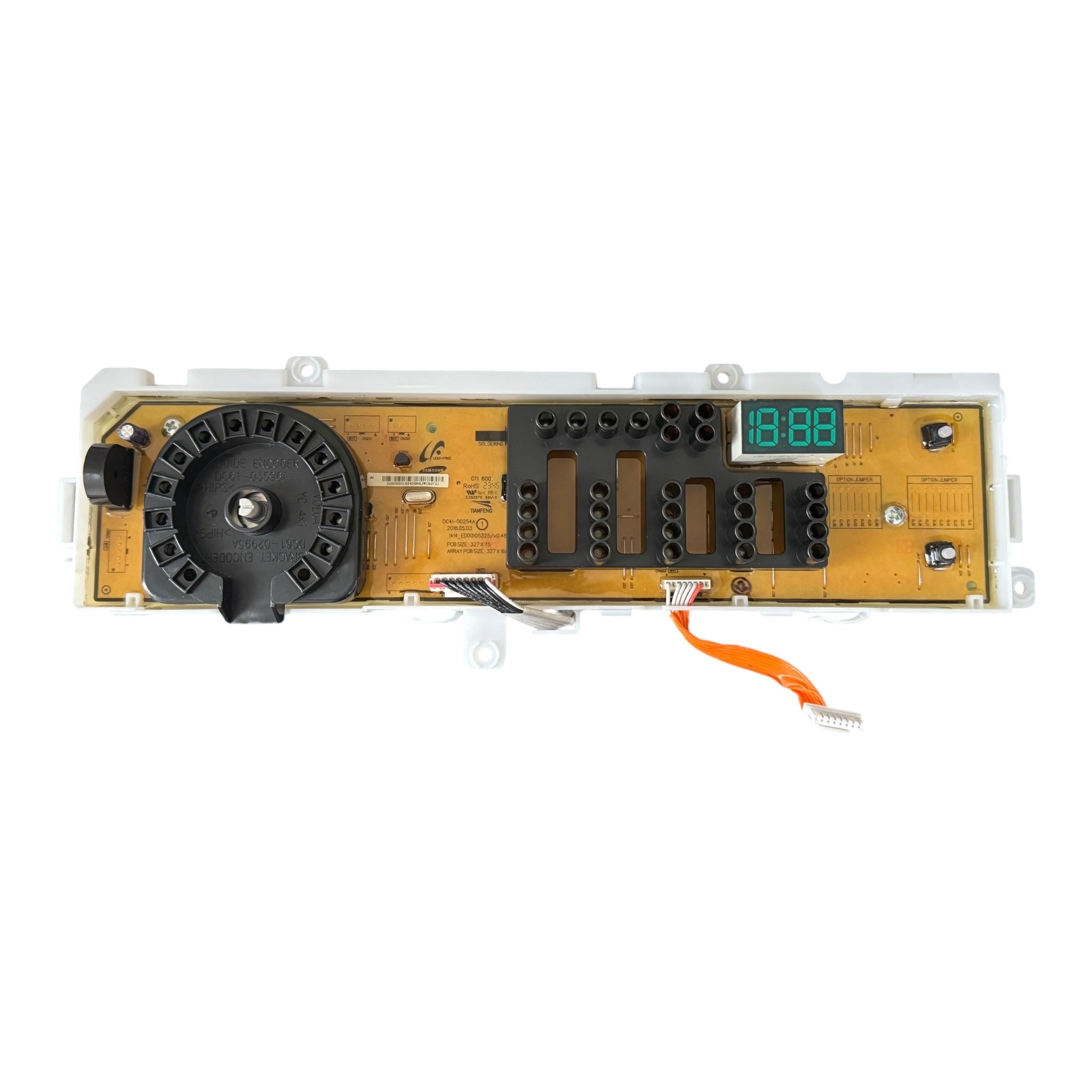 Panel de control lavadora frontal Samsung