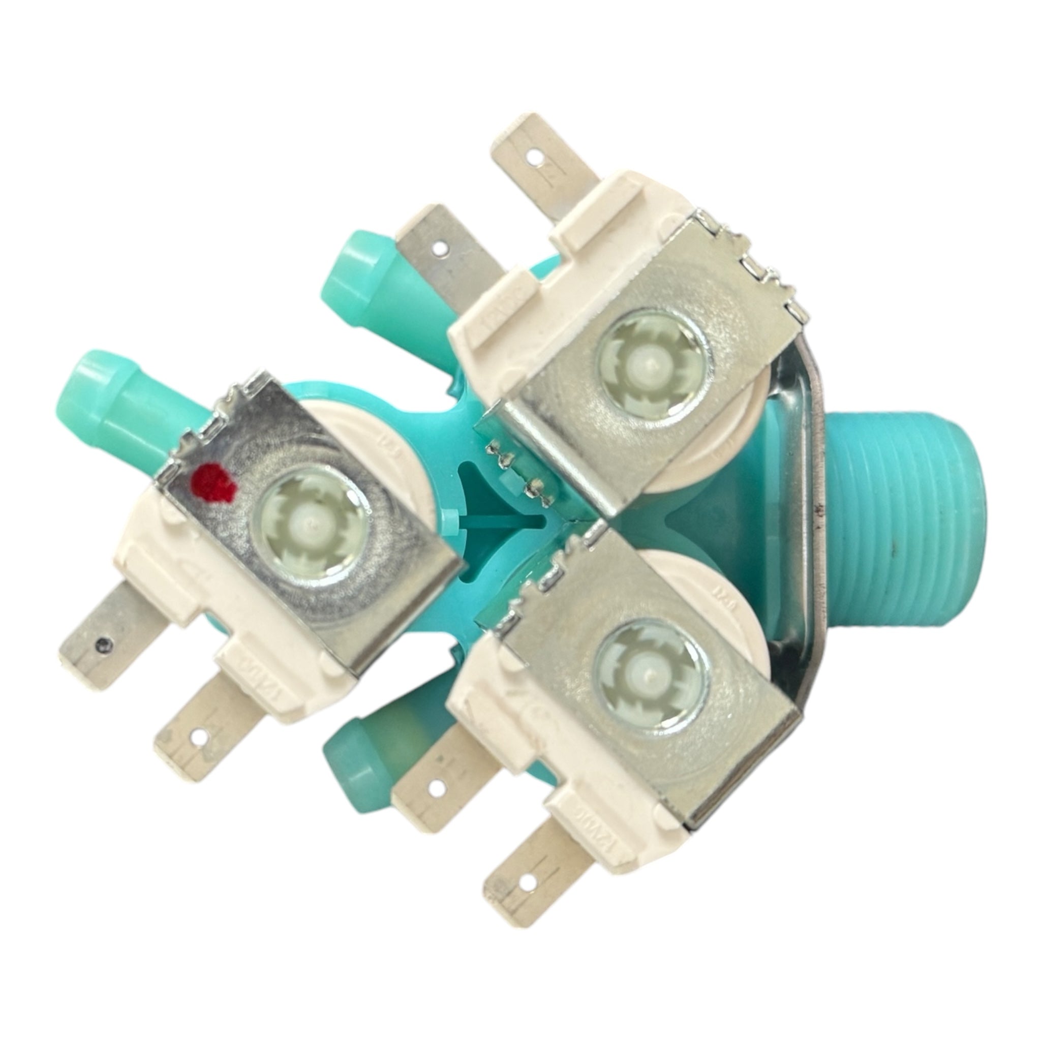 Valvula de entrada de agua de 3 vias para lavadora carga frontal Samsung, LG, Daewoo.