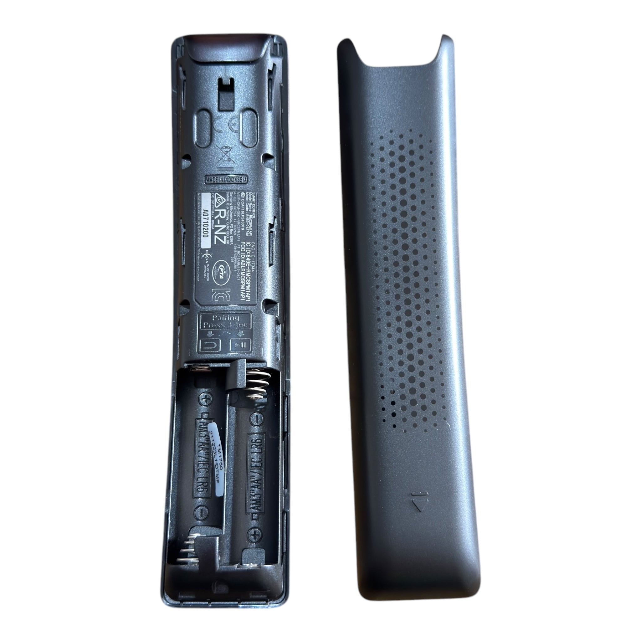 Control remoto TV Samsung con puerto USB y carga solar original (BN59-01274A)