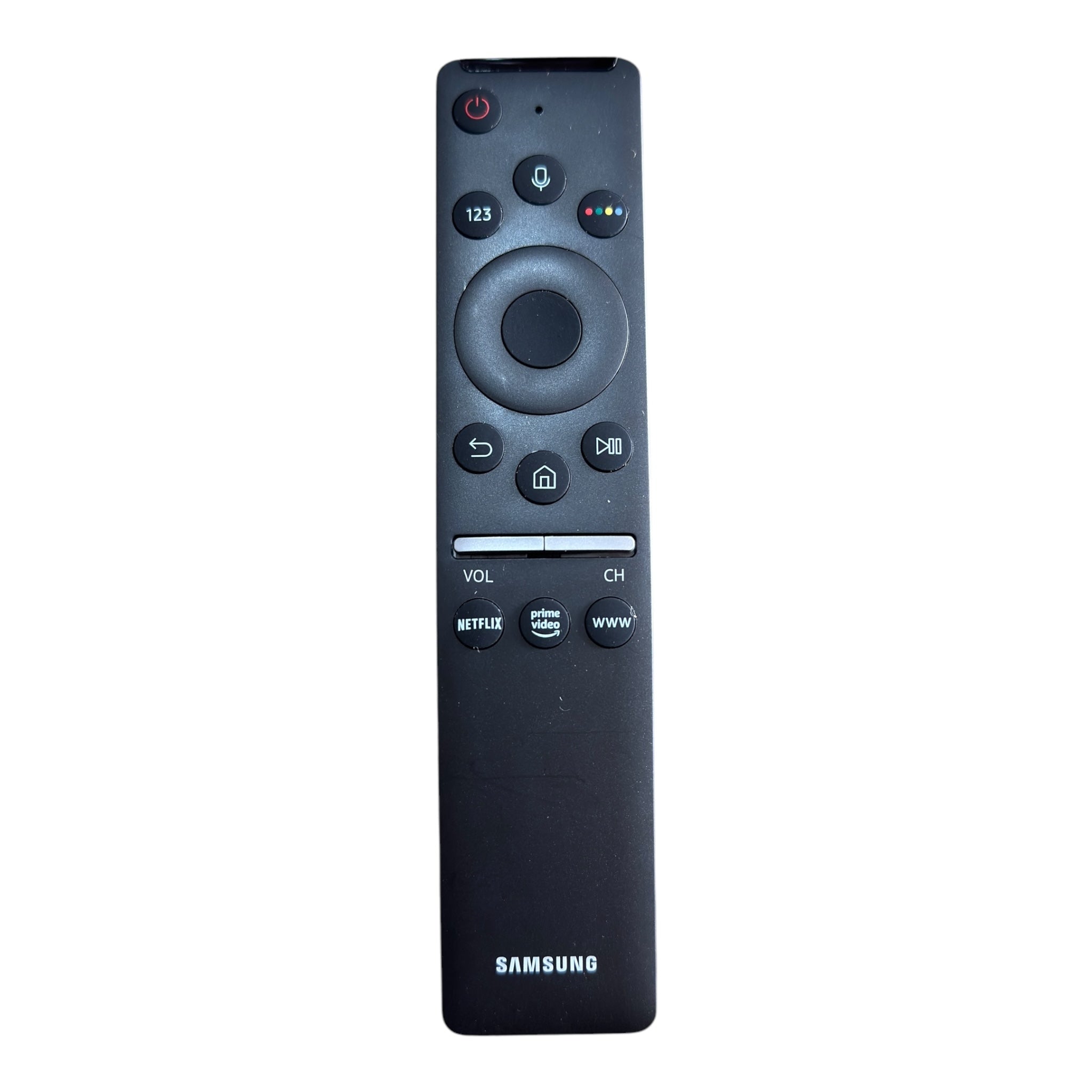 Control remoto TV Samsung con puerto USB y carga solar original (BN59-01312M)