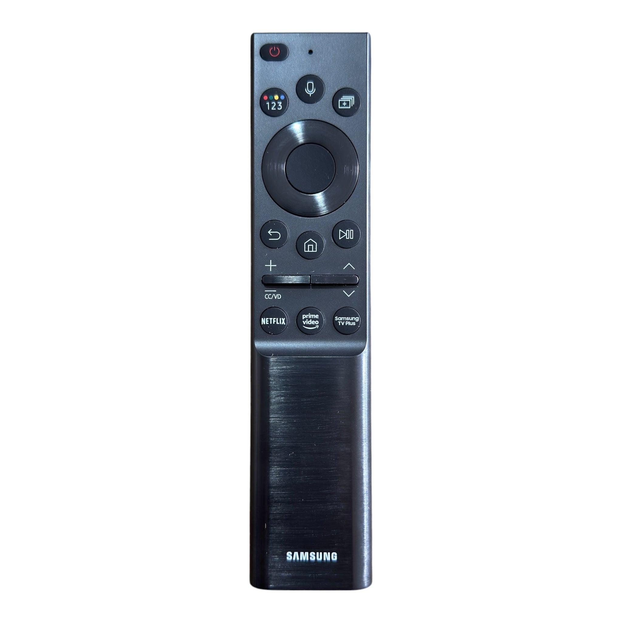 Control remoto TV Samsung con puerto USB y carga solar original (BN59-01357F)